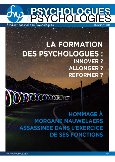 P&P n°268 : La formation des psychologues : innover ? allonger ? réformer ?