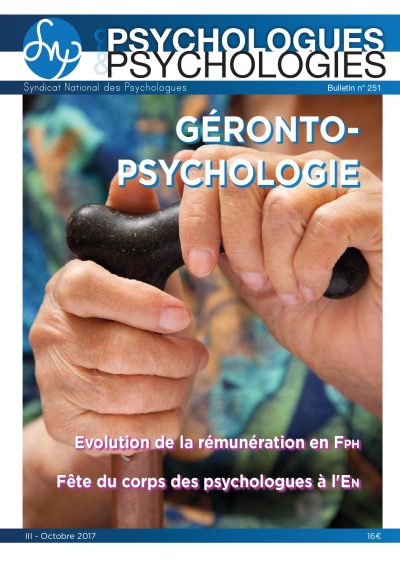 P&P n°251 : Géronto-psychologie